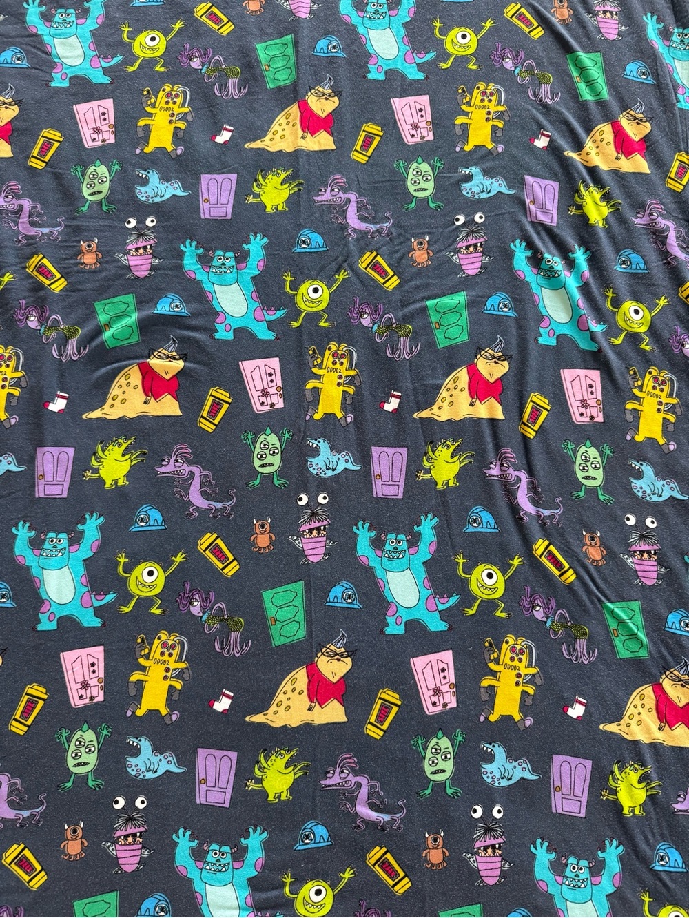 Little Sleepies Monsters INC blanket - Picture 2 of 4